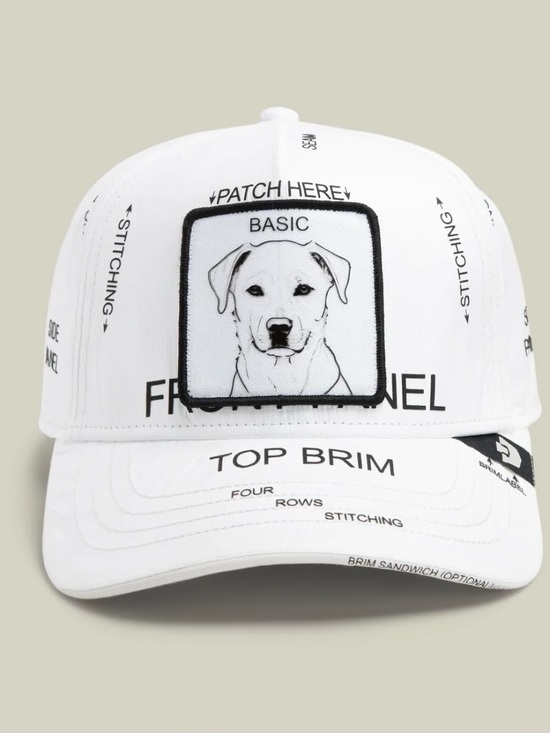 Goorin Brothers Other - Goorin Brothers K.I.S.S. BASIC. ClassicGround up Tech.White SnapBack Trucker hat